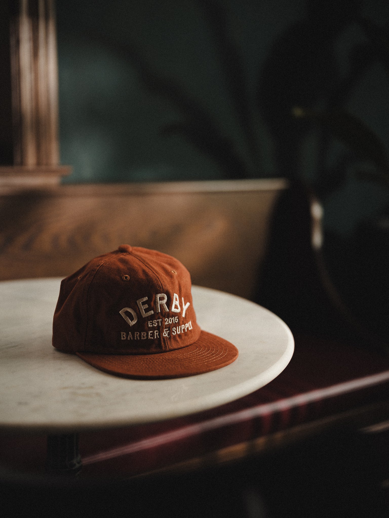 Burnt Orange Hat